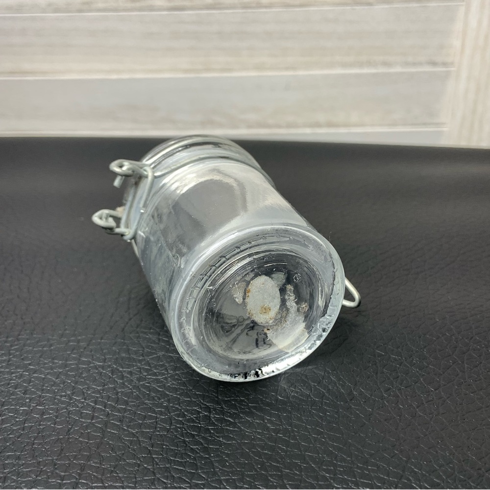 Mini Jar Glass Bottle Decor Waxahachie Texas State Collectible - Picture 5 of 7